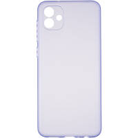 Силиконовый чехол для Samsung A04 / накладка на самсунг а04 / Gelius Transparent Purple.