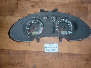 №232 Панель приборів/спідометр 6L0920801 для Seat IBIZA 02-09