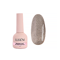 Lukum Magic Cat Gel Polish №01 - світловідбивне котяче око, 10 мл