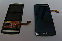 Дисплей (экран) Nokia 700 с черным сенсором original.