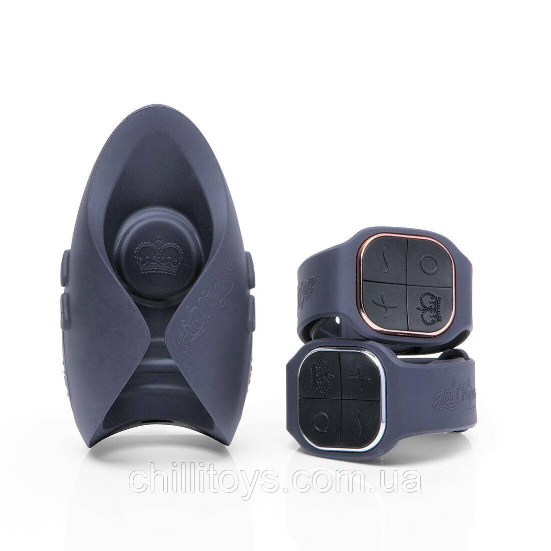 Мастурбатор Hot Octopuss PULSE DUO LUX, пульсація, використання без рук, підходить для пар, 2 пульти SO8730, фото 1