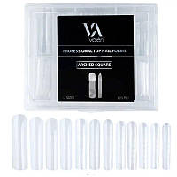 Верхние формы для наращивания Valeri Top Nail Forms Arched Square 120 шт