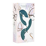 Вакуумний вібратор Swan The Monarch Swan Teal SO8905, фото 8