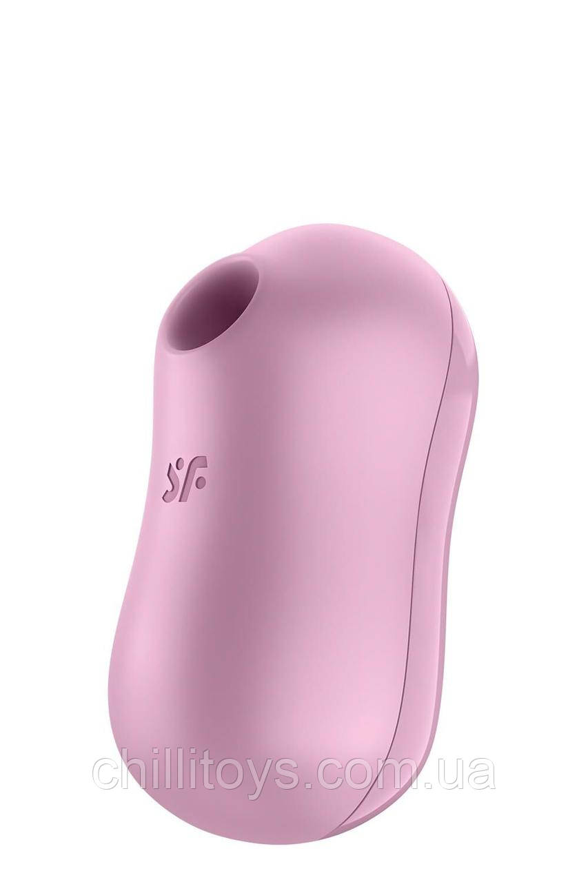 Вакуумний стимулятор із вібрацією Satisfyer Cotton Candy Lilac SO6283, фото 1