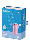 Вакуумний стимулятор із вібрацією Satisfyer Cotton Candy Lilac SO6283, фото 7