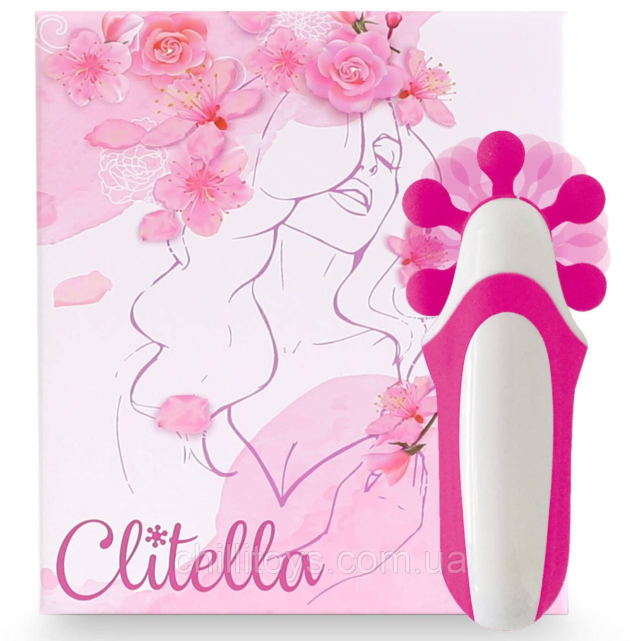 Стимулятор з імітацією оральних пестощів FeelzToys - Clitella Oral Clitoral Stimulator Pink SO5068, фото 1