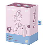 Вакуумний стимулятор Satisfyer Vulva Lover 3 Pink, фото 4
