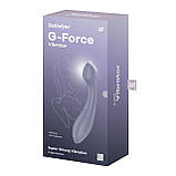 Вібратор для точки G Satisfyer G-Force Violet, 10 режимів + 5 рівнів інтенсивності SO8779, фото 6