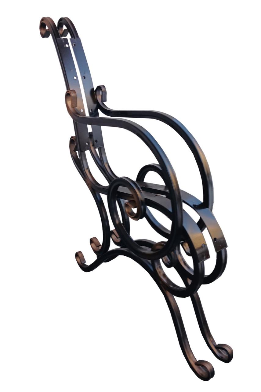 Ковані боковини для лавки 20*20 з проф труби, фото 1