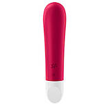 Віброкуля на акумуляторі Satisfyer Ultra Power Bullet 1 Red SO5426, фото 6