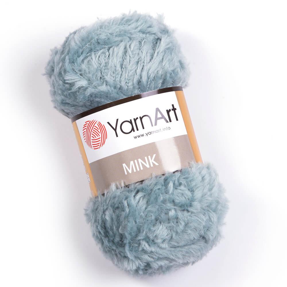 Пряжа Yarnart MINK / Ярнарт Мінк Полин №348, 50гр., 75м.(нитки для в'язання -пухнаста пряжа)