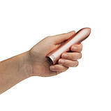 Потужна віброкуля DOXY ROSE GOLD у металевому кейсі, ультрагладенька, 7 режимів SO8028, фото 5