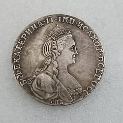 Монета рубль Рубль 1780 року СПБ-ІЗ