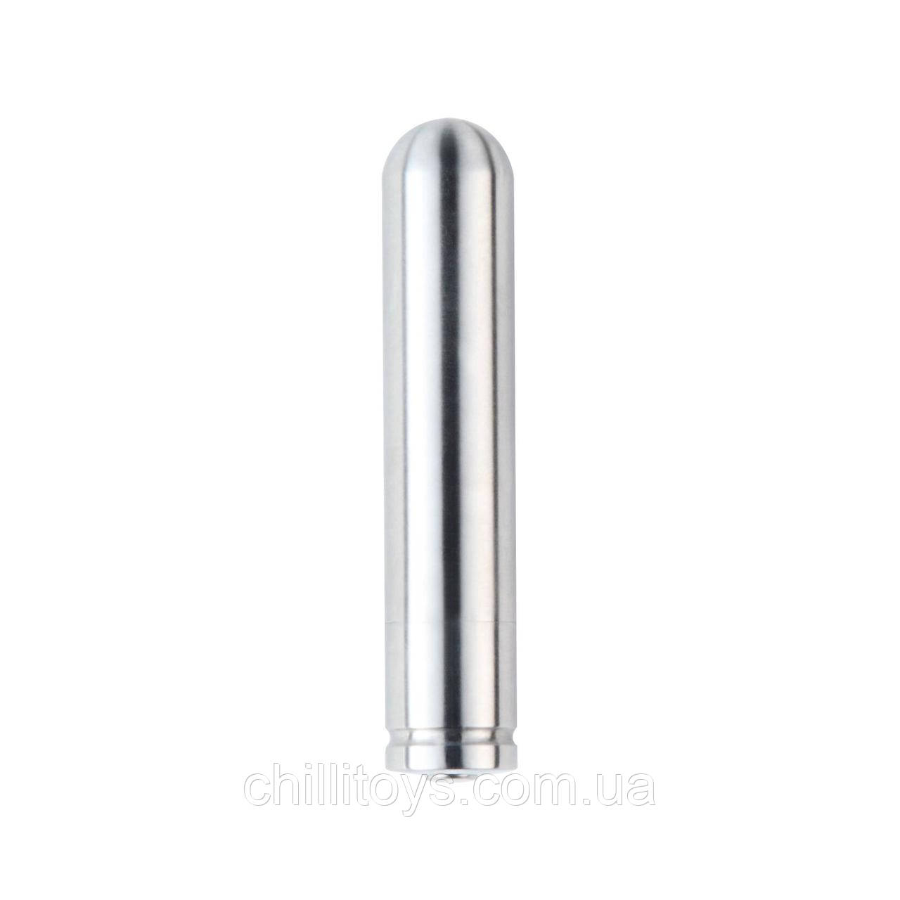 Металева матова вібропуля 2в1 Nexus Ferro SO5415, фото 1