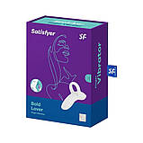 Вібратор на палець Satisfyer Bold Lover White, гнучкий, фото 4