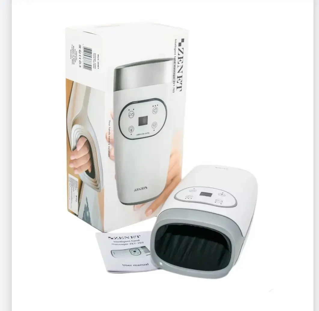 Масажер для рук Zenet ZET-703 з прогріванням, фото 1