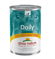 Влажный корм для собак Almo Nature Daily Menu с курицей 400 г 8001154123814