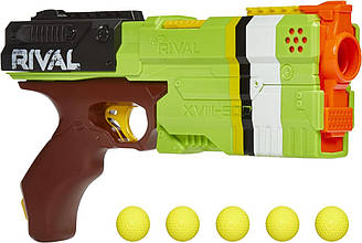 Бластер Ньорф Супернік Кронос екстразелений Nerf Rival Kronos EXCLUSIVE GREEN XVIII-500 ЕКОУПАКОВКА F4731