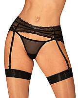 Пояс для панчіх Obsessive Medilla garter belt XS/S SO9055