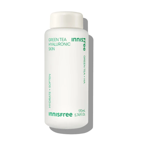Innisfree Green Tea Hyaluronic Skin Увлажняющий тонер с экстрактом зеленого чая, 170 мл