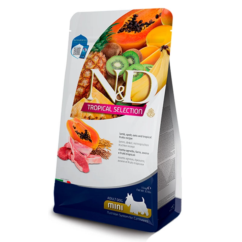 Сухий корм для собак Farmina (Фарміна) N&D Tropical Selection Lamb Adult Mini - 1.5 кг