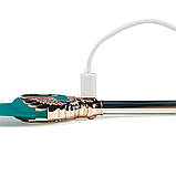 Вишуканий вібратор Knight Jenay FLOWERS & SWORD, маска, стрічка та лубрикант у комплекті SO6557, фото 3