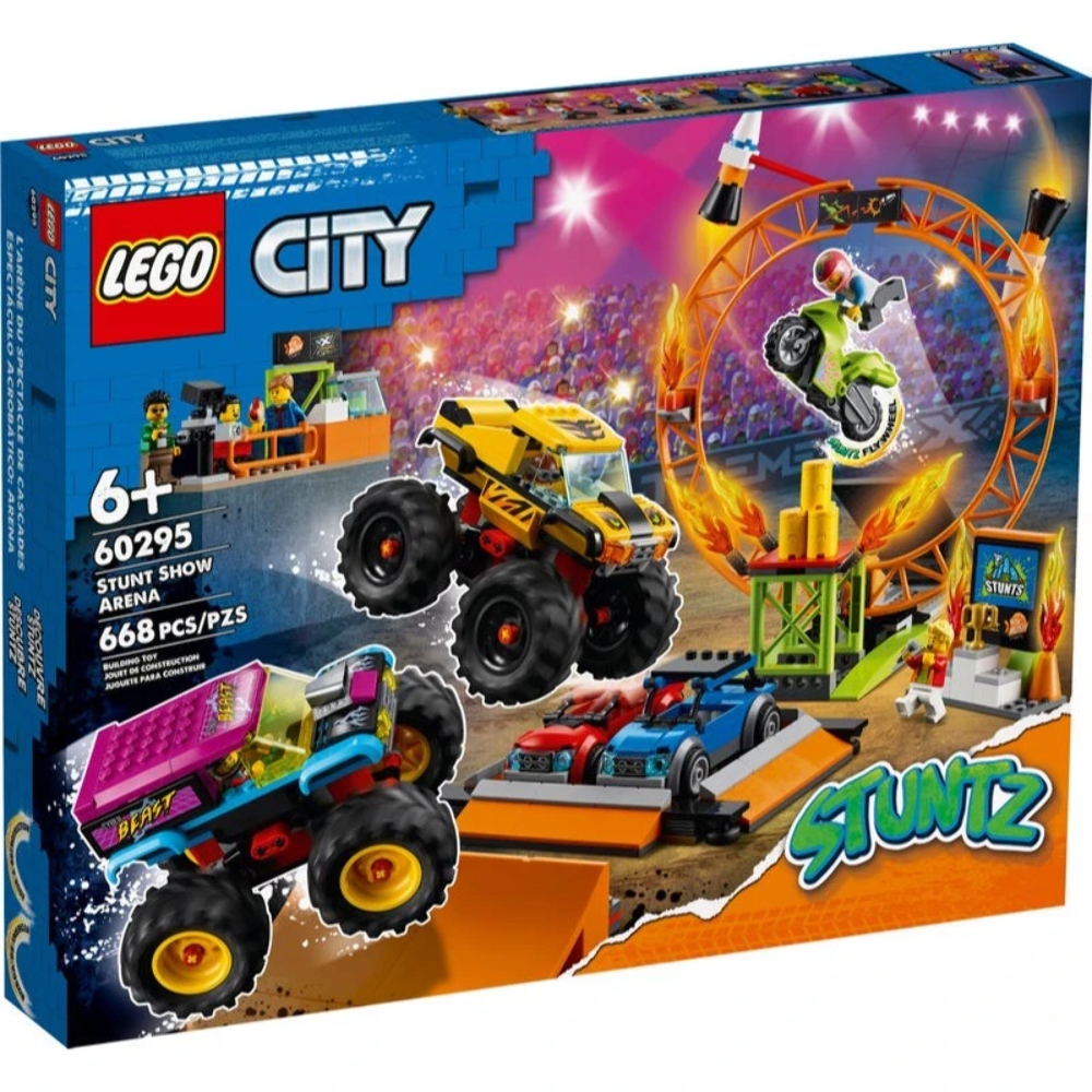 Lego City Арена для шоу каскадерів 60295
