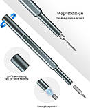 Викрутка прецизійна, кейс для викруток універсальний набір 44 в 1 з лопаткою і пінцетом, фото 6