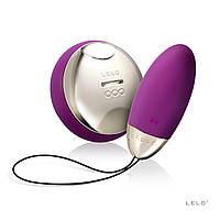 Віброяйце LELO Lyla 2 Deep Rose, водонепроникне, пульт ДК з вібрацією, технологія SenseMotion SO8686