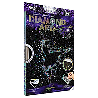 Комплект креативного творчества DAR-01 "DIAMOND ART" (Балерина) от LamaToys