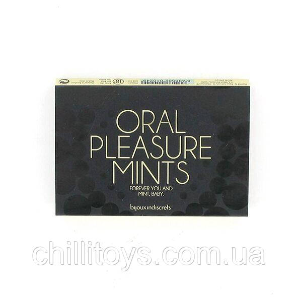 М'ятні цукерки для орального сексу Bijoux Indiscrets Oral Pleasure Mints – Peppermint SO5939, фото 1