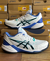 Eur36-45 білосинні Asics Sky Elite FF 2 чоловічі волейбольні кросівки