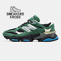 Женские кроссовки New Balance 9060 Team Forest Green, Демисезонные Кроссовки Нью Беленс 9060 зеленые 36