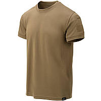 Тактическая футболка кайот термоактивная Helikon Tactical T-shirt TopCool Lite Coyote , песочного цвета