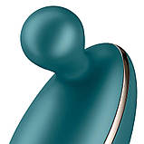 Вібратор для зовнішньої стимуляції Satisfyer Spot On 1 Green, гнучкий відросток SO8414, фото 4