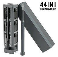 Викрутка прецизійна, кейс для викруток універсальний набір 44 в 1 з лопаткою і пінцетом