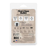 Віброкуля PowerBullet First-Class Bullet 2.5″ з Key Chain Pouch, Gun Metal, 9 режимів вібрації SO6846, фото 7