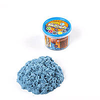 Набор креативного творчества "Кинетический песок "KidSand" KS-01-06, 400 гр (Синий) от LamaToys