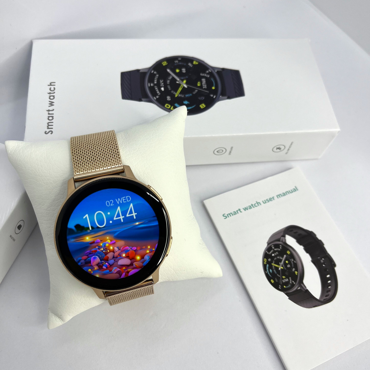 Смарт годинник Smart Watch MISIRUN жіночі спортивні фітнес смарт-годинник золотий