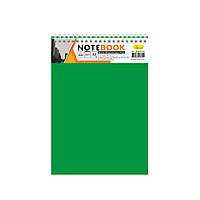 Блокнот А5 В-БП5-40, 40 листов, пружина сверху (Зеленый) от LamaToys