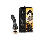 Вібратор для точки G Shunga Sanya Black, гнучкий стовбур SO6905, фото 6