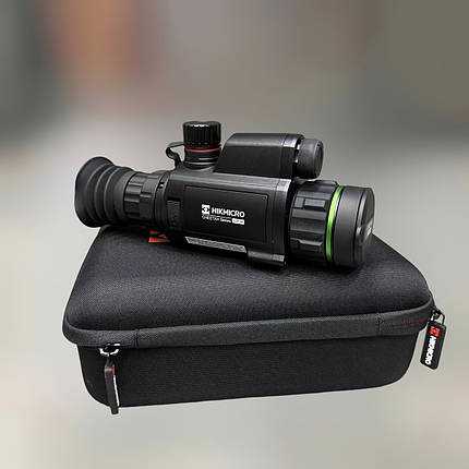 Приціл нічного бачення HikMicro Cheetah C32F-SN, цифровий приціл, 350 м, 32 мм, ІЧ 940 нм, Wi-Fi, ПНБ (HM-TR2E-32Q/W-C32F-SN), фото 1