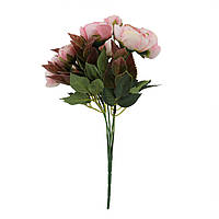 Букет роз "Чувствительность", розовый, 32 см