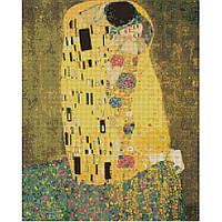 Алмазна мозаїка "Поцілунок" Густав Клімт" Brushme DBS1097 40х50 см від LamaToys