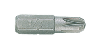 Бита торцевая PZ3x25мм, 1/4", (6,35мм), 102503Z, Pozidriv, King Tony (20)