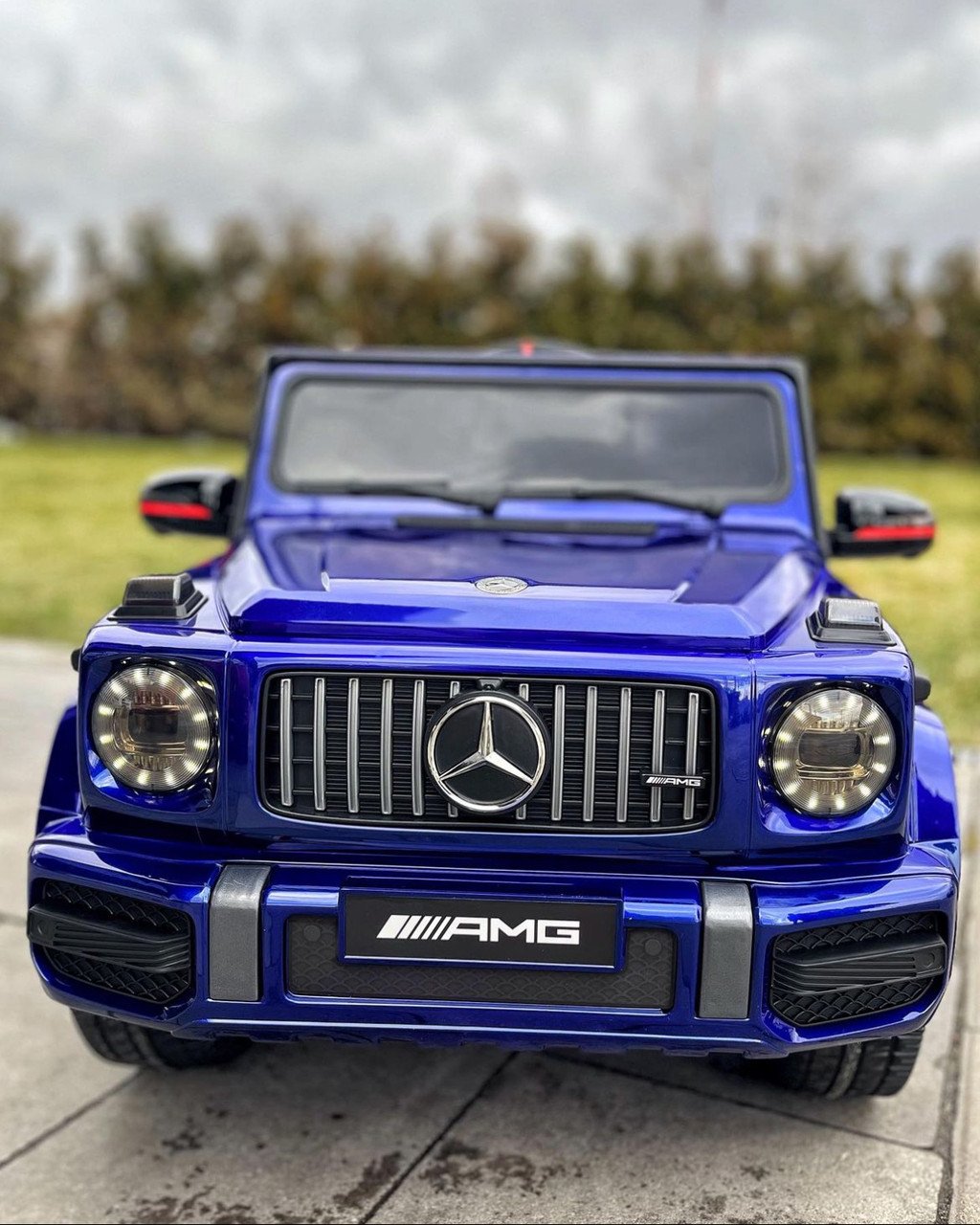 Дитячий електромобіль джип Mercedes G63 AMG гелик на акумуляторі, фото 1