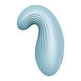 Вібратор Satisfyer Dipping Delight Light Blue, фото 4