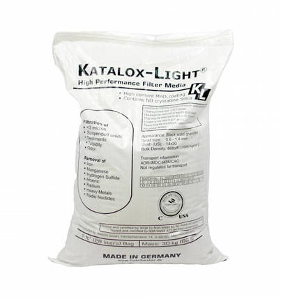 Завантаження фільтруюче Katalox light (28,3 л мішок) від заліза, марганцю, фото 1