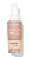 Антисептик для рук, Санітайзер Bath & Body Works Anti Bacterial Hand Spray (Warm Vanilla Sugar), 88 мл