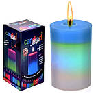 Свічка з воском з підсвіткою candled madic 7 color, фото 3